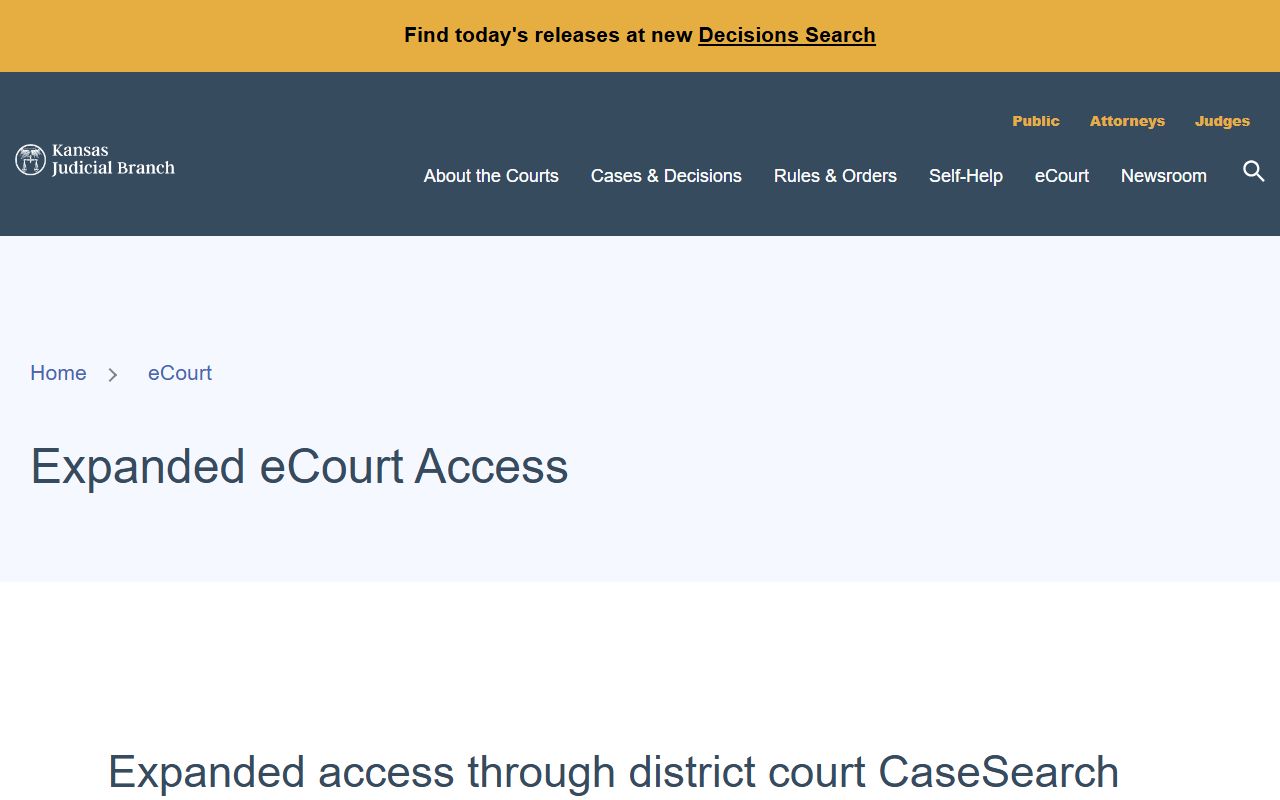 Clay County court records expanded eCourt access information