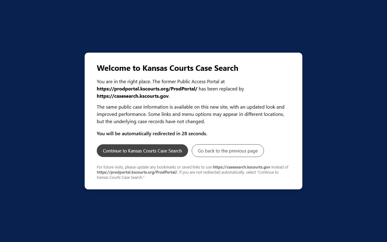 Clay County court records former Kansas public portal redirect